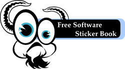 Free Software Sticker Book